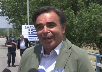 Ο Μ. Σχοινάς στα εξωτερικά σύνορα της Ένωσης