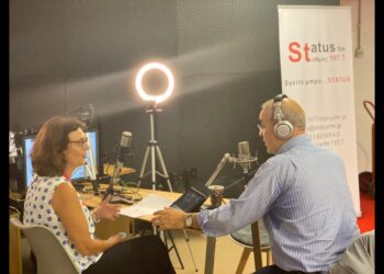 Η Επικεφαλής της Αντιπροσωπείας της Ευρωπαϊκής Επιτροπής στην Ελλάδα κ. Ν. Ρίγκου | STATUS FM 107.7