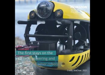 Πως τα ρομπότ αναζητούν και απομακρύνουν απορρίμματα στη θάλασσα
