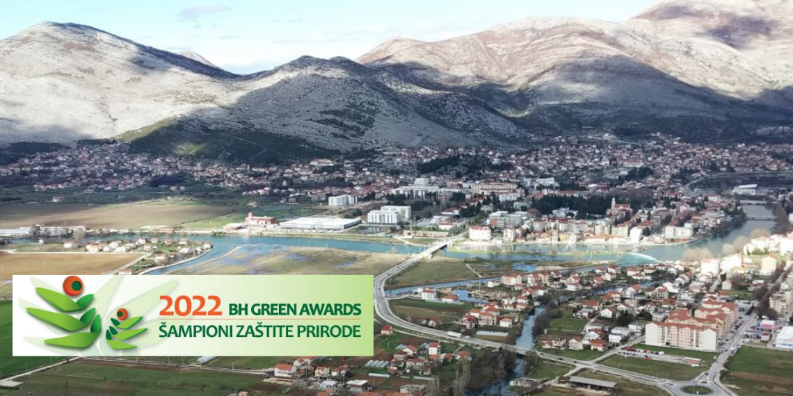 Ψηφίστε την πόλη Trebinje στον διαγωνισμό “BΗ GREEN AWARDS 2022”
