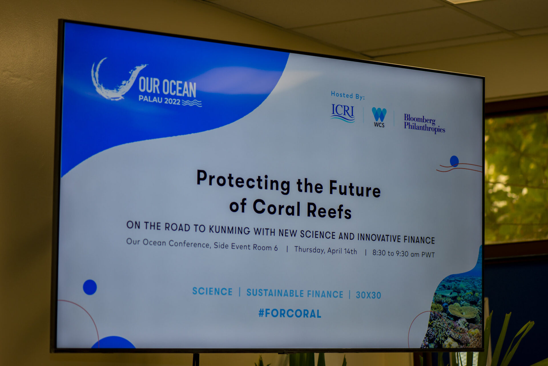 Participants and Delegates at the 7th Our Ocean Conference, hosted by Palau and the United States, On April 14, 2022 in Koror, Palau (Jesse Alpert/U.S. Department of State)