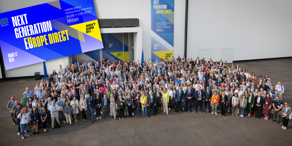 Μιλάνο: Γενική συνέλευση των EUROPE DIRECT για πιο προσβάσιμη Ευρώπη στους πολίτες