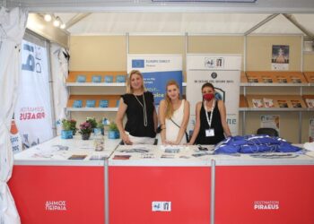 To Europe Direct Piraeus στην 34η Έκθεση Βιβλίου στο Πασαλιμάνι