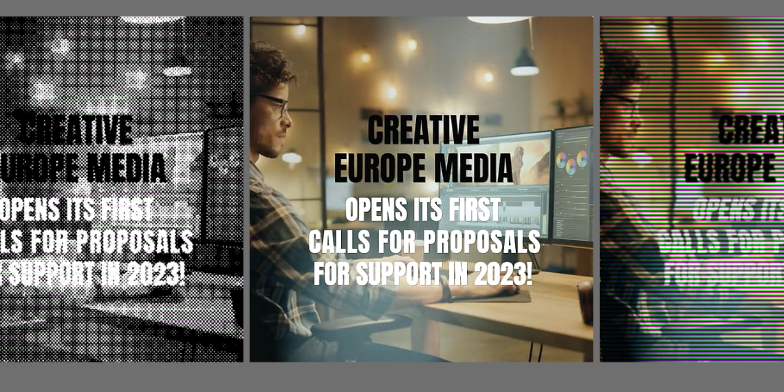 Creative Europe MEDIA: Χρηματοδότηση προτάσεων οπτικοακουστικών παραγωγών