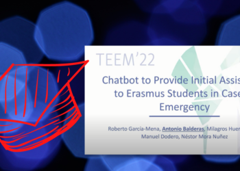 Παρουσίαση του Chatbot για τους φοιτητές του Erasmus σε καταστάσεις έκτακτης ανάγκης