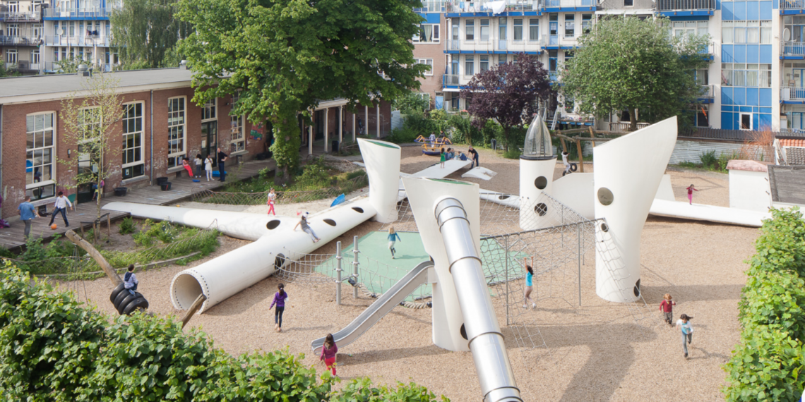 Νew European Bauhaus: Παιδική χαρά με τα παλιά πτερύγια των ανεμογεννητριών