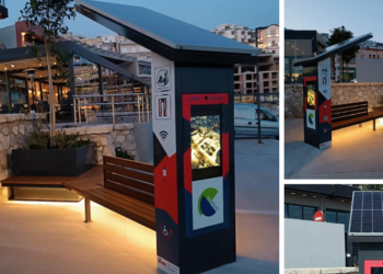 «euPOLIS» – Δ. Πειραιά: Ένα νέο «έξυπνο» παγκάκι στο Μικρολίμανο