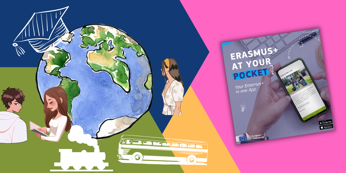 ErasmusPlus: Download the app… συνδεθείτε και το ταξίδι ξεκίνησε