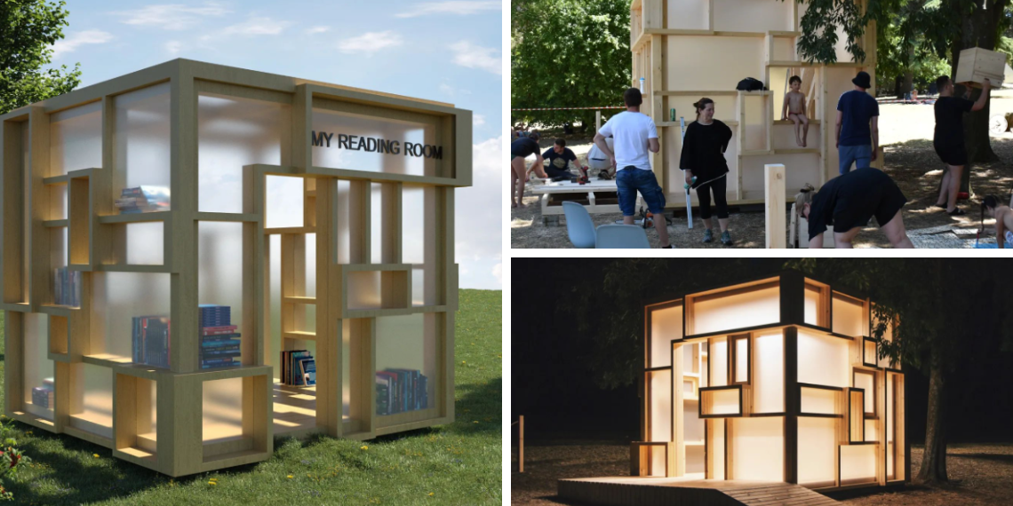 New European Bauhaus 2022: «My Reading Room» ένα δημόσιο (φορητό) αναγνωστήριο