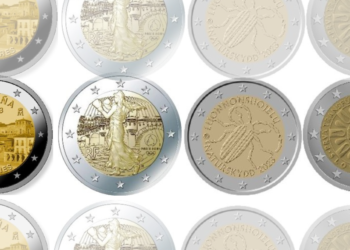 Νέα αναμνηστικά κέρματα των 2 ευρώ από την Γαλλία – Ισπανία – Φιλανδία και Σλοβακία