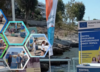 Ευρωπαϊκή περιβαλλοντική δράση “Clean up the Med” στον Όρμο της Αφροδίτης