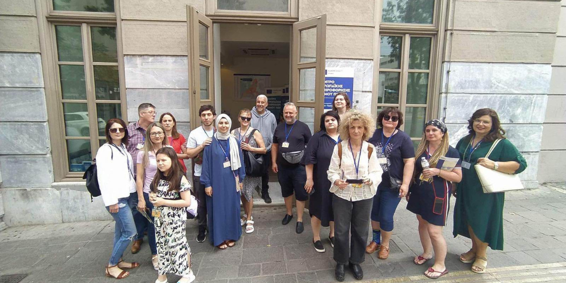 Επίσκεψη εκπαιδευτικών στο Europe Direct Piraeus στο πλαίσιο του Ευρωπαϊκού Προγράμματος ERASMUS+