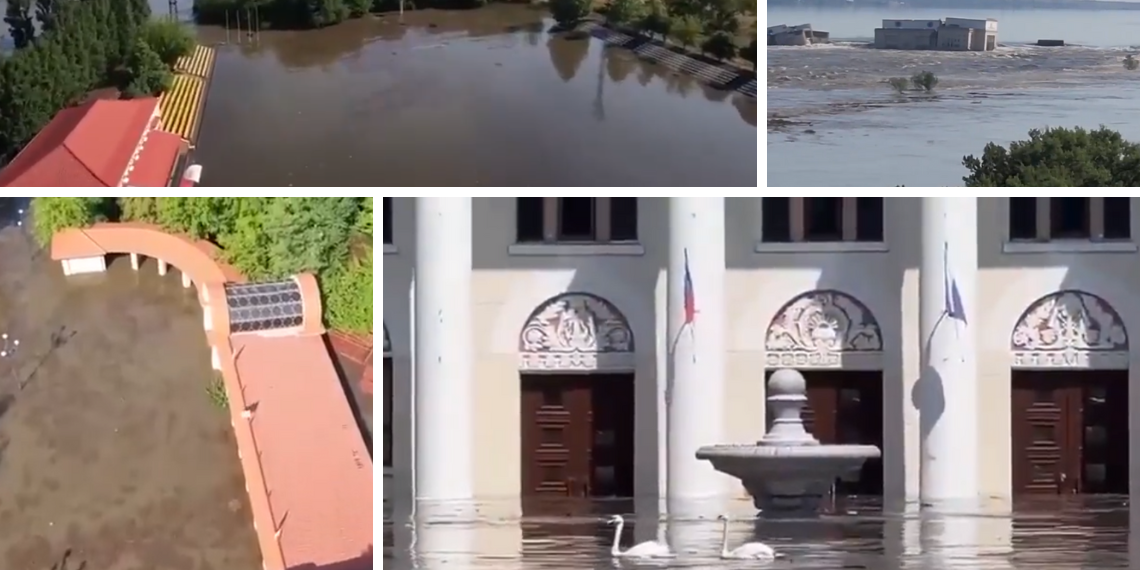 Καταστροφή του φράγματος της Νόβα Καχόφκα: Άμεση η κινητοποιήση της ΕΕ -μέσω της Πολιτικής Προστασίας-