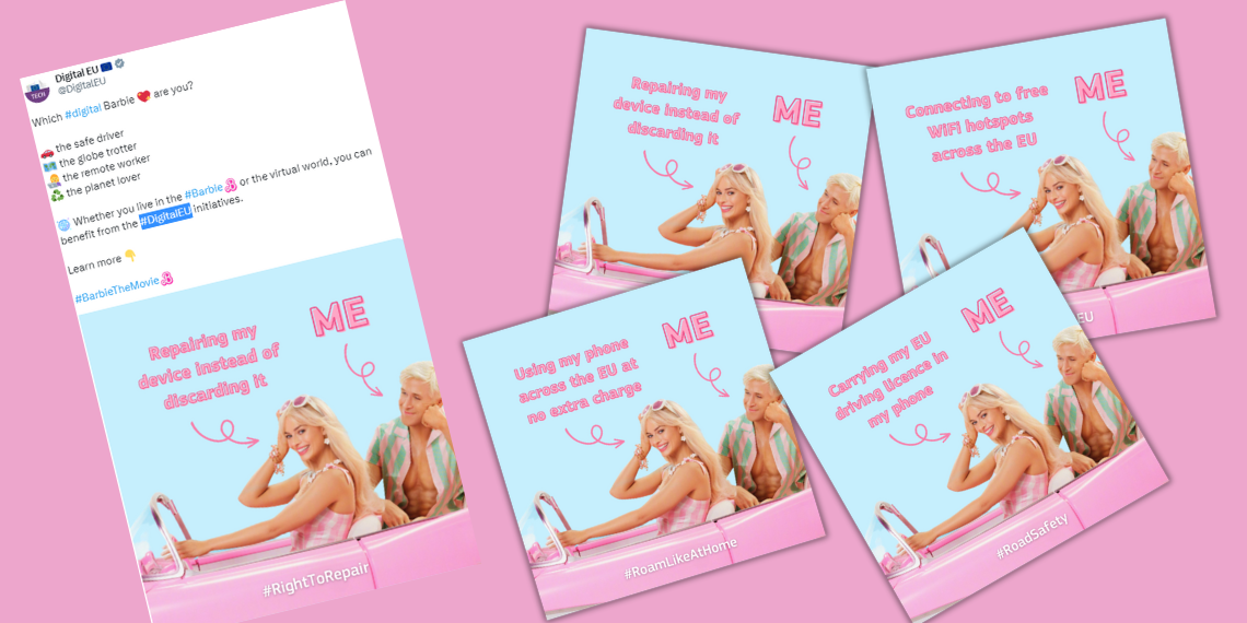 Which digital Barbie… are you? Η νέα καμπάνια της Digital EU!