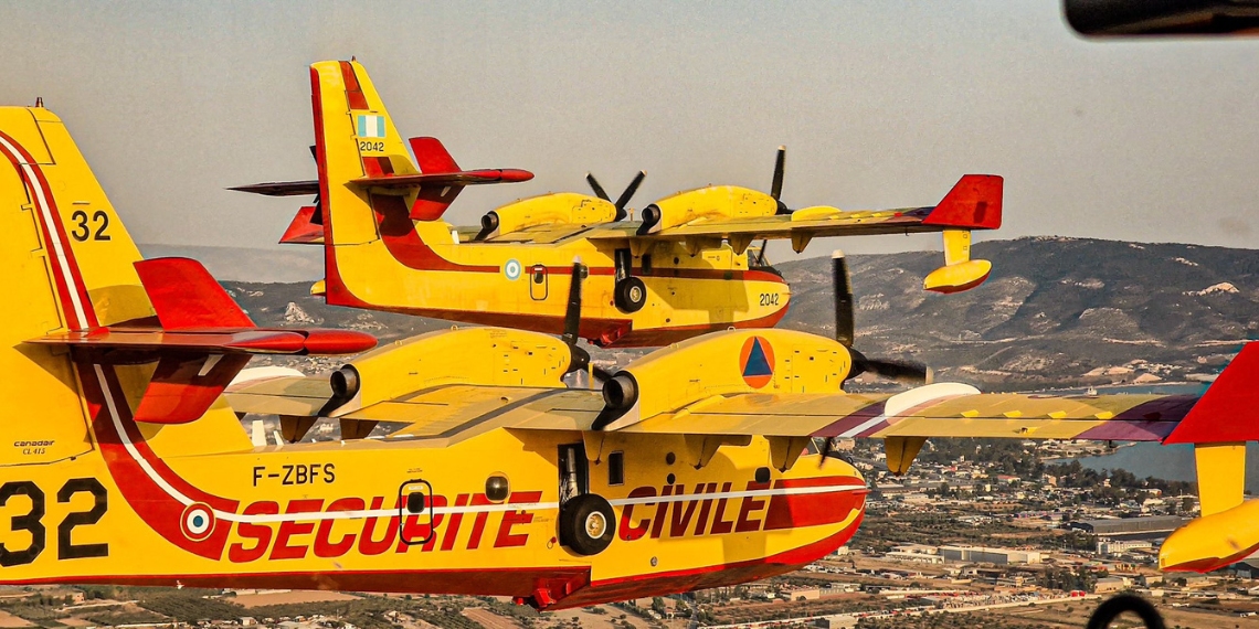 350 πυροσβέστες -50 οχήματα- & 12 αεροσκάφη από την ΕΕ στη μάχη κατά των πυρκαγιών στη χώρα