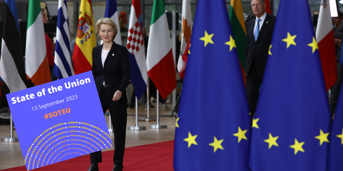 State of the Union: Η ομιλία της Ούρσουλα φον ντερ Λάιεν στις 13 Σεπτεμβρίου