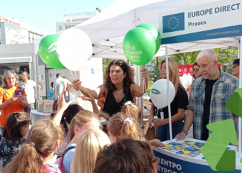 Το Europe Direct Piraeus στην 3η Γιορτή Ανακύκλωσης του Δήμου Πειραιά