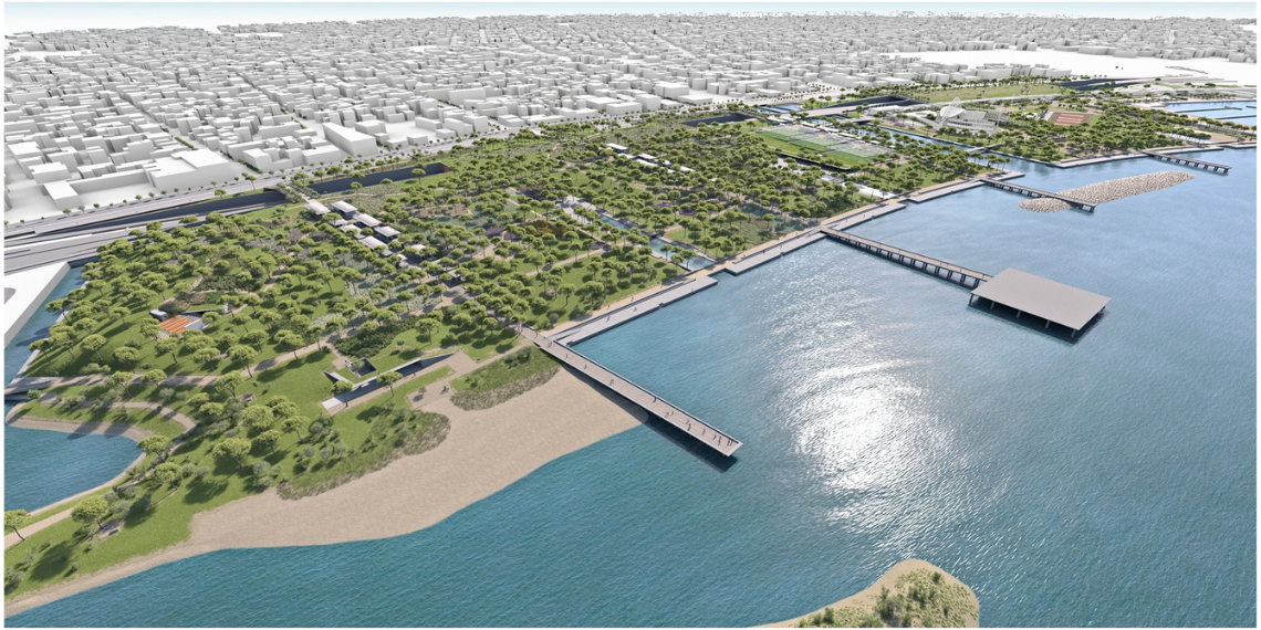 ΕΣΠΑ: Χρηματοδότηση 464 εκατ. ευρώ για την ανάπλαση του Πάρκου στον Φαληρικό Όρμο