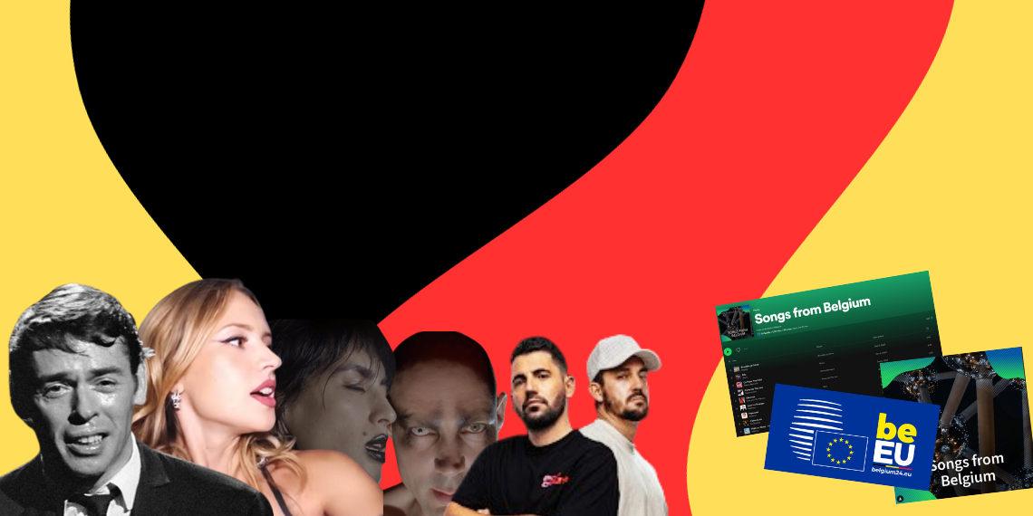 O Jacques Brel η Angèle και οι Dimitri Vegas & Like Mike στο Spotify της Βελγικής Προεδρίας