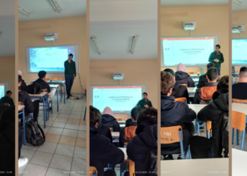 Τα Κέντρα Ευρωπαϊκής Πληροφόρησης Δήμου Πειραιά και Αττική Δίκτυο ΠΡΑΞΗ στο 3ο ΕΠΑΛ Αχαρνών