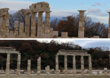Ημαθία: Μέσω ΕΣΠΑ η αναστήλωση & αποκατάσταση στο ανάκτορο του Φιλίππου Β΄ της Μακεδονίας