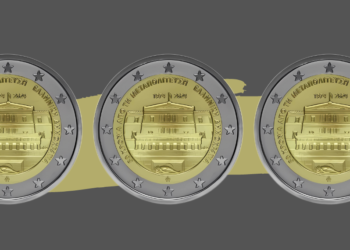 Νέο κέρμα των 2 ευρώ με θέμα τα 50 χρόνια από την αποκατάσταση της Δημοκρατίας στην Ελλάδα