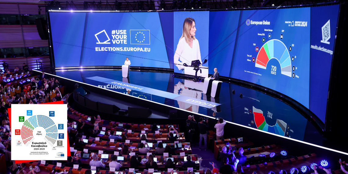 Ευρωπαϊκές εκλογές 2024: Η Πρόβλεψη της κατανομής εδρών στο Ευρωπαϊκό Κοινοβούλιο