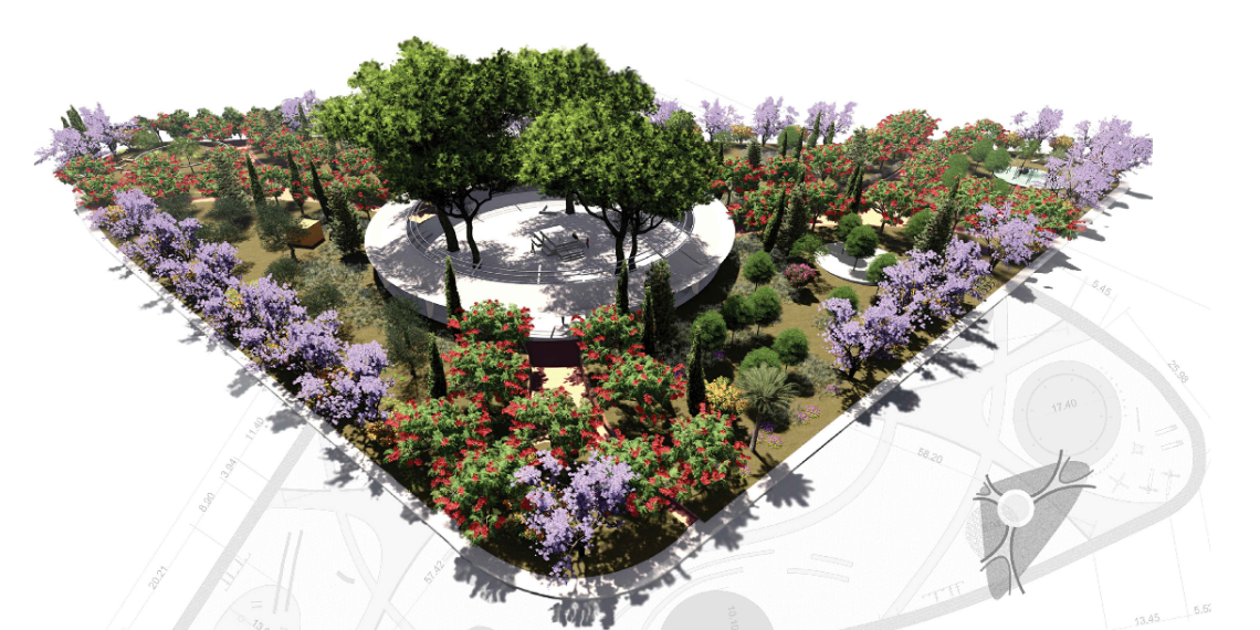 Eupolis: Ένα πάρκο στην όδο Πωλ Γκογκέν (Λέμεσος – Κύπρος) στα πρότυπα των NBS