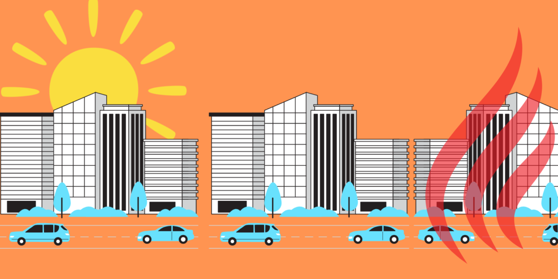 Η πόλη στον καύσωνα… Προτάσεις του Joint Research Centre για να διατηρήσετε τις πόλεις δροσερές