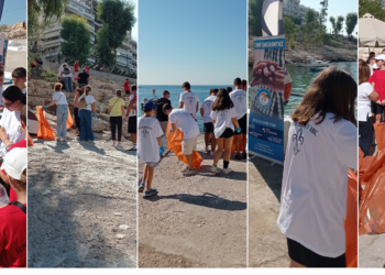 Europe Direct Piraeus-EUBeachCleanup: Με απόλυτη επιτυχία η δράση καθαρισμού στον Όρμο Αφροδίτης