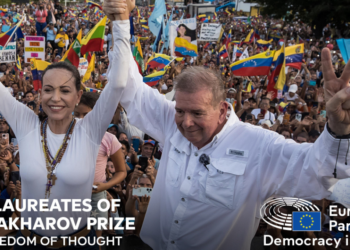Ευρωκοινοβούλιο: Το Βραβείο Ζαχάρωφ 2024 στους ηγέτες της αντιπολίτευσης της Βενεζουέλας