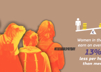 #EUEQUALPAYDAY: Οι γυναίκες κερδίζουν μόλις 0,87 ευρώ για κάθε 1 ευρώ που κερδίζει ένας άνδρας!