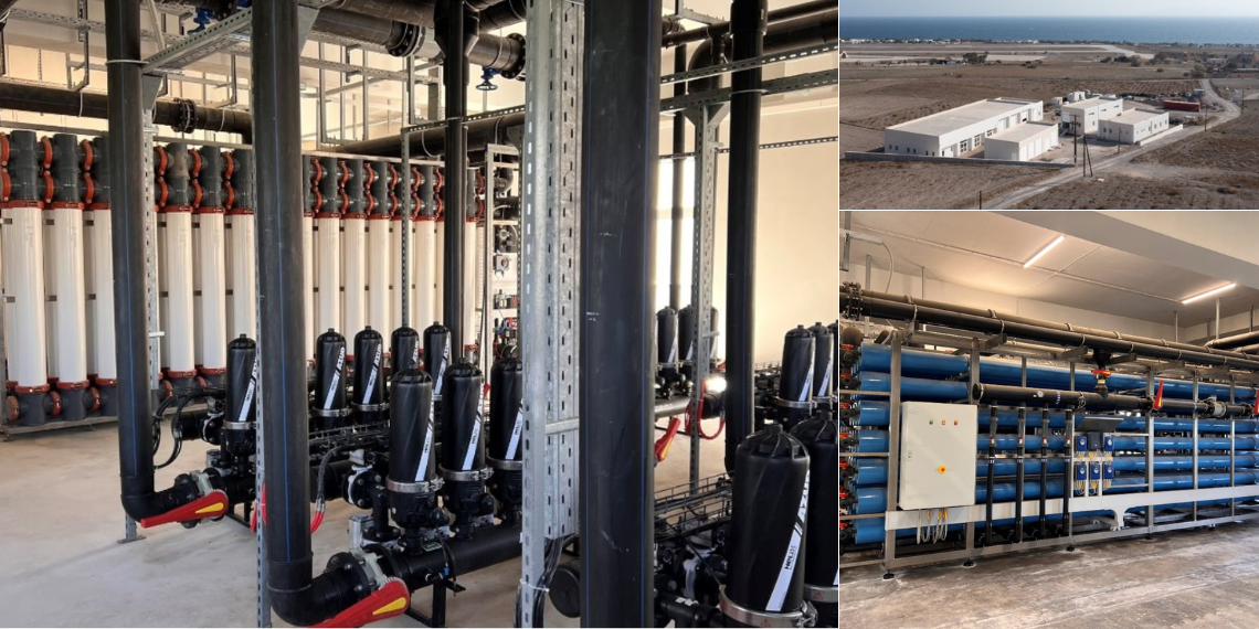 Στη Σαντορίνη το πρώτο ολοκληρωμένο εργοστάσιο αφαλάτωσης της Ελλάδας με τη συγχρηματοδότηση της ΕΕ