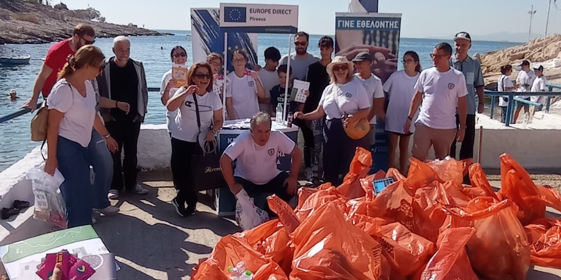 EUBeachCleanup 2024: 367 εκδηλώσεις σε όλο τον κόσμο -μεταξύ αυτών και του Europe Direct Piraeus- 